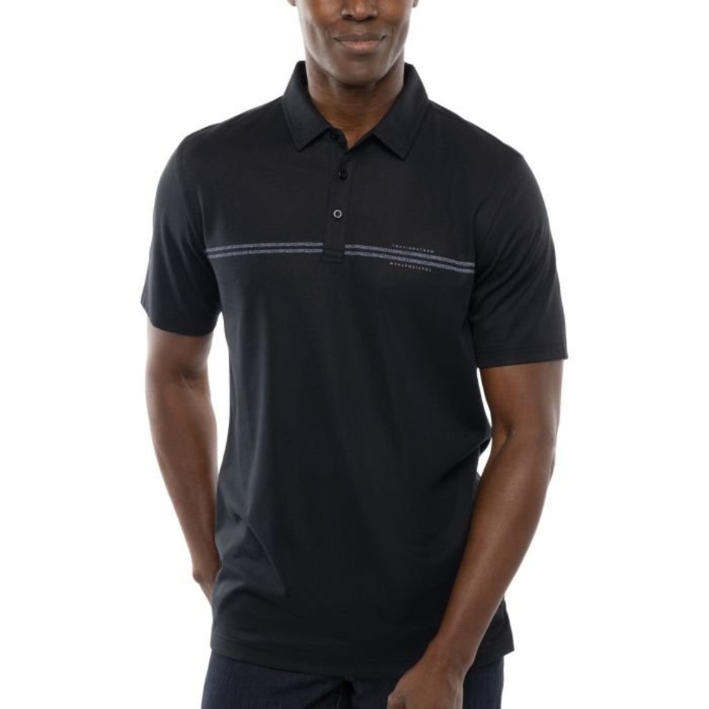Travis Mathew Black Polo Shirt